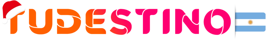 LOGO TUDESTINO NAVIDAD 2025 ARGENTINA
